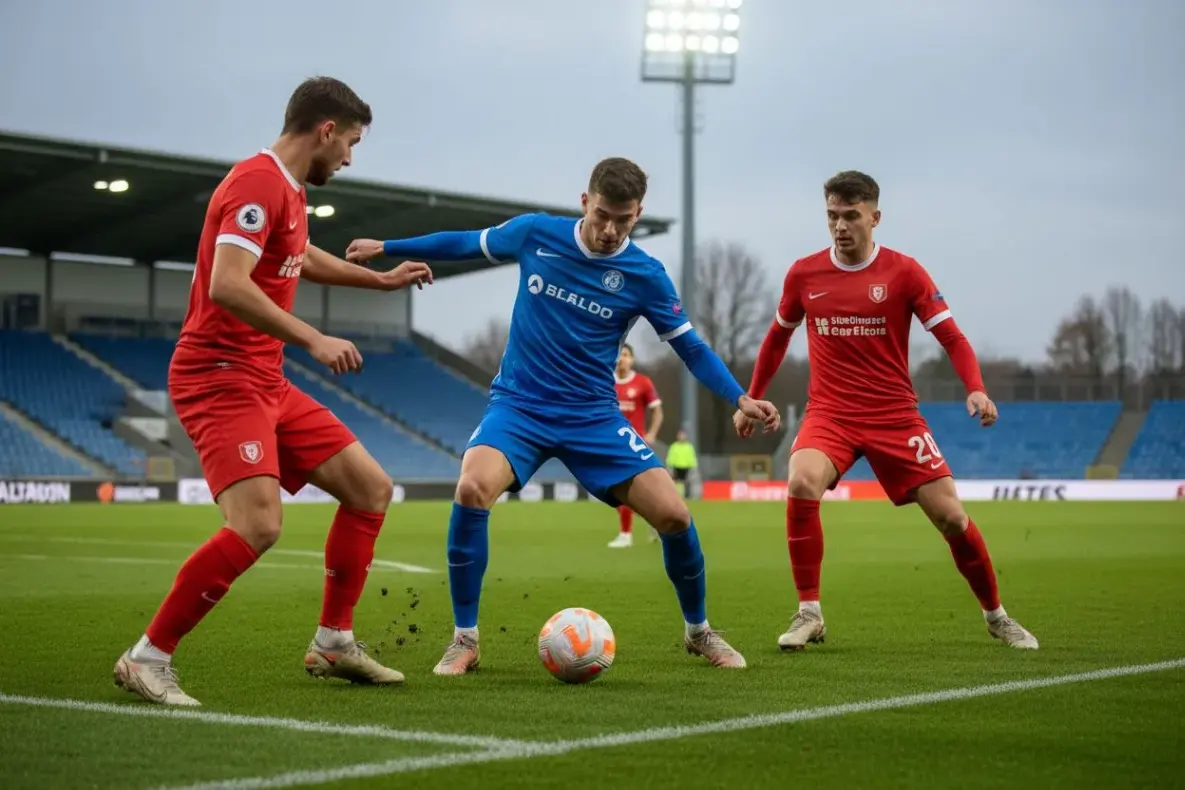 Пас, стенка и игра в одно касание против прессинга