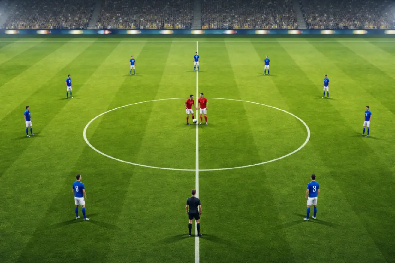 Начальный удар во втором тайме: что меняется