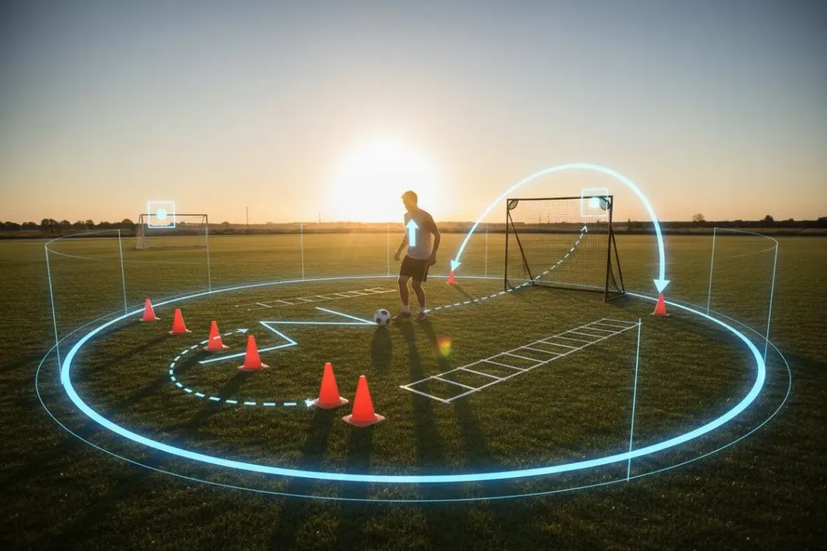 Как тренироваться по футболу самому и расти без команды