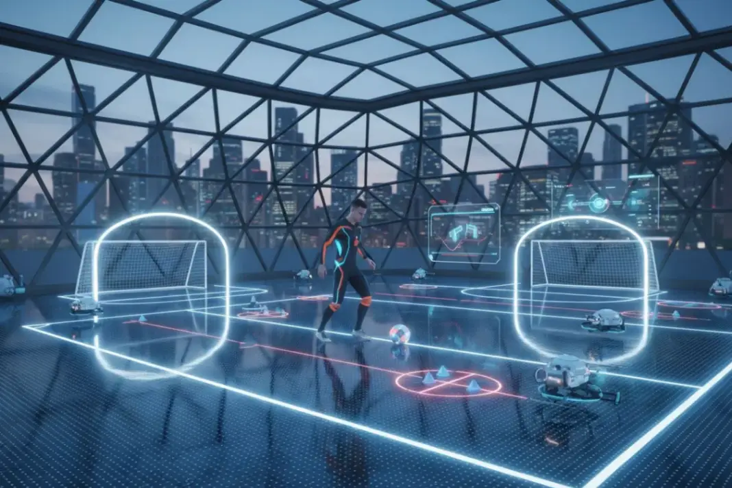 Пример тренировки на 60 минут для начинающего футболиста