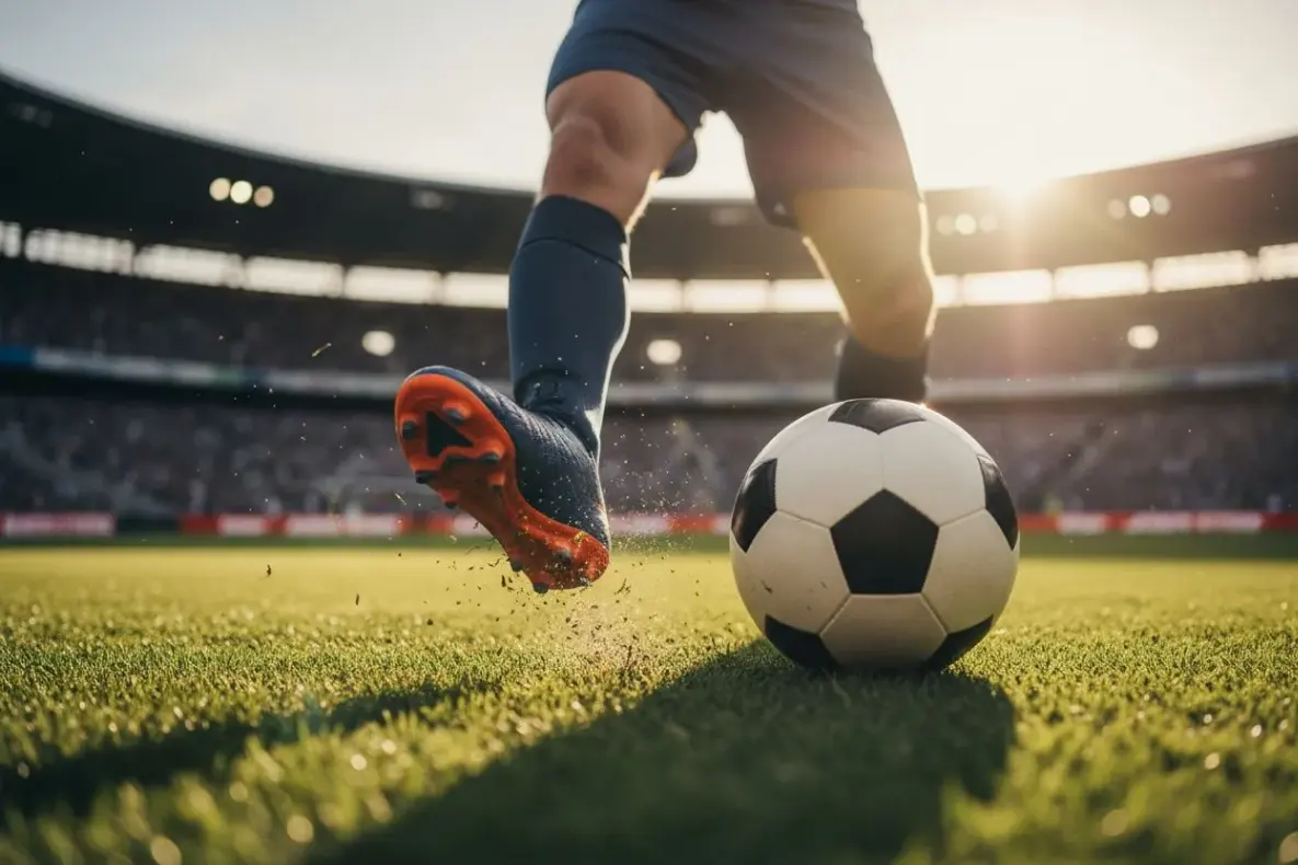 Удар подъёмом в футболе: как пробить сильно новичку