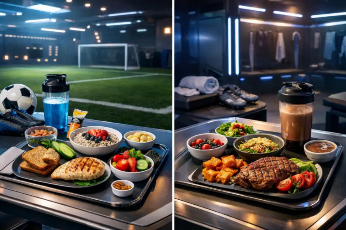 Что есть после матча: восстановление мышц и энергии