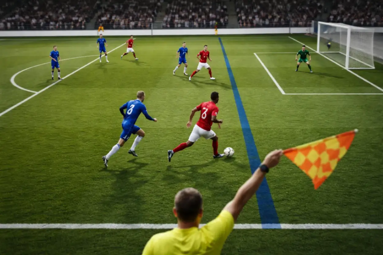 Офсайд простыми словами: как понять правило за 5 минут