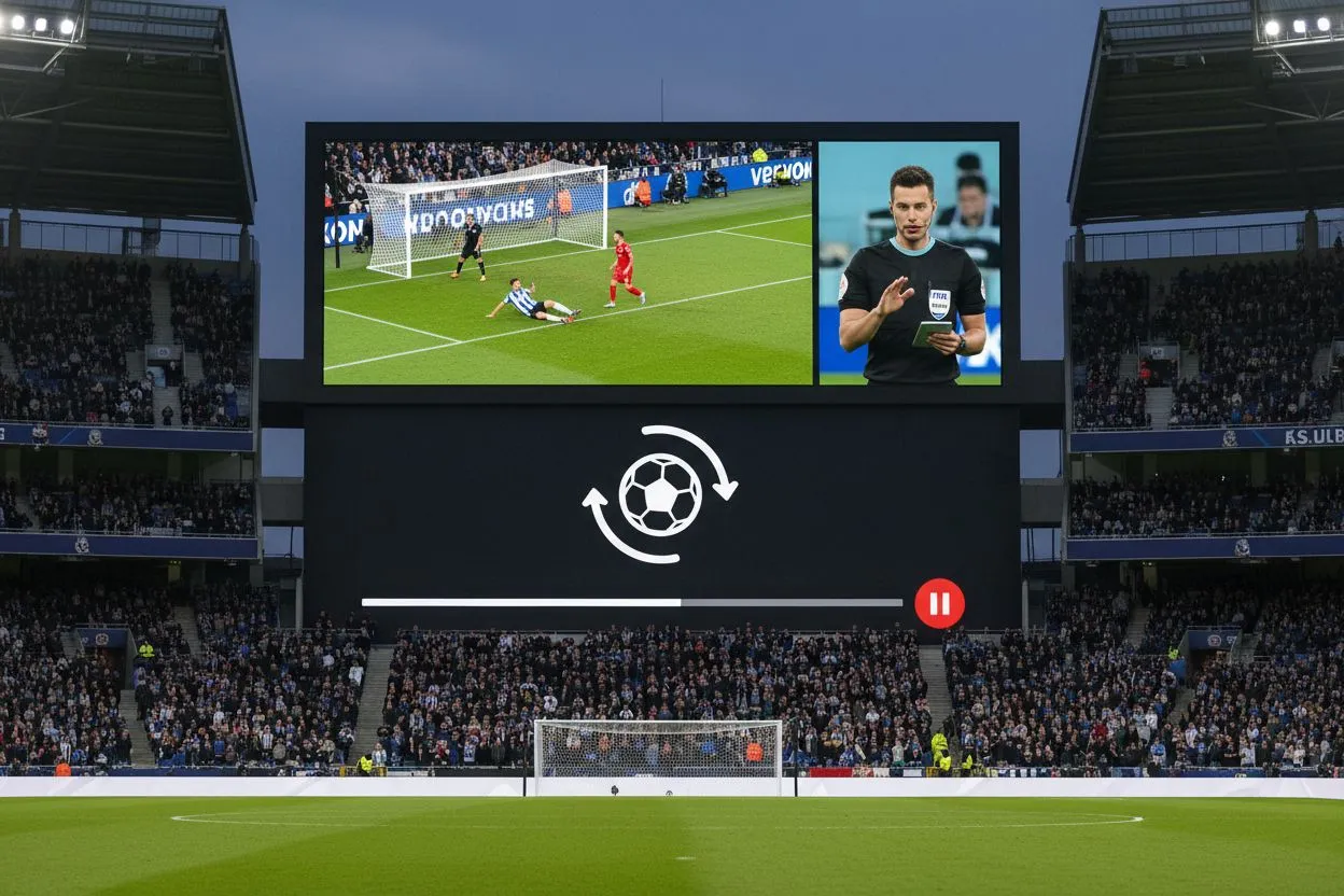 VAR в футболе: как работает видеоповтор и когда нужен