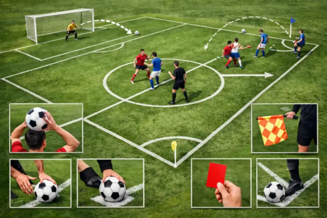 Правила футбола для начинающих: с нуля и без сложностей