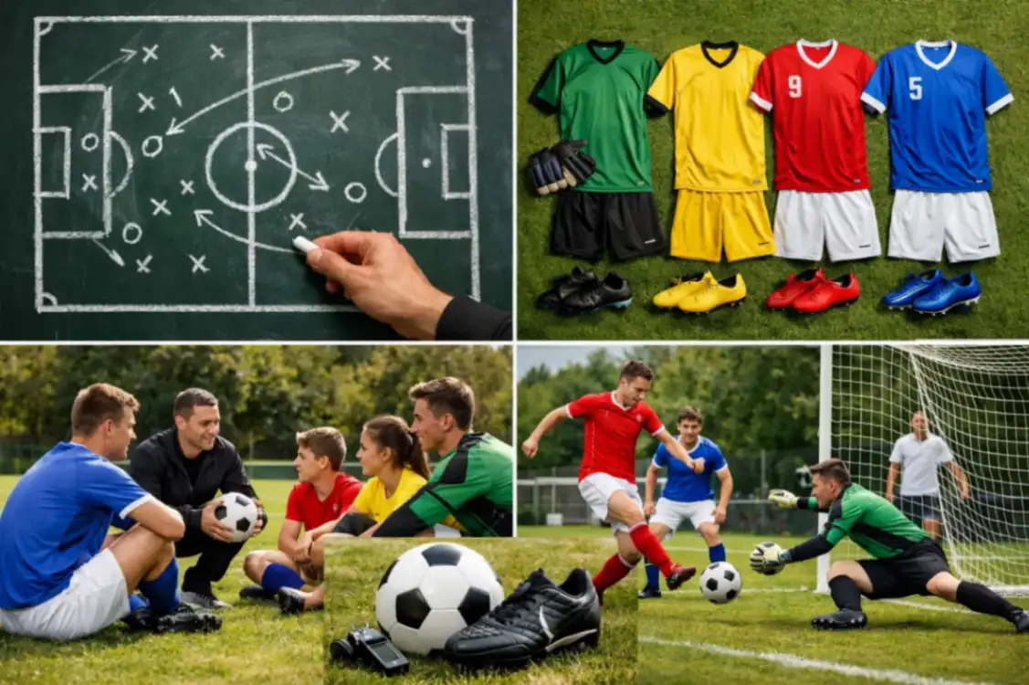 Футбол для начинающих с нуля и основы игры