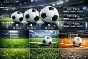 Как выбрать футбольный мяч: размер, вес и покрытие поля